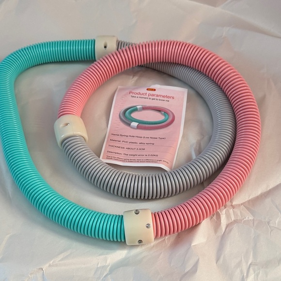 Unbranded Other - *TikToks  Viral* Spring Hula Hoop Fitness Workout (3.3lb) For Home & Travel